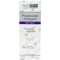 تصویر کرم ضد لک  فیس دوکس پیگمازوم  ویتامین سی حجم 30 میل FACEDOUX Pigmasome stable vitamin C Booster 30ml