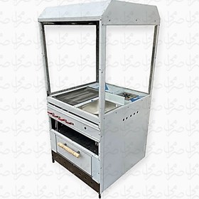 تصویر فر ساندویچ سه کاره صرامی مدل SFRSNPT4T 