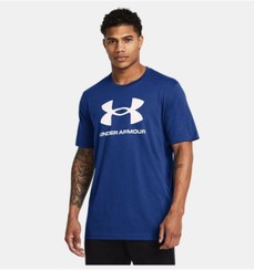 تصویر تی شرت آستین کوتاه 1382911-432 به روز آرم UA Sportstyle مردانه | آندر آرمور Under Armour TYC29F7ED899AD8000 