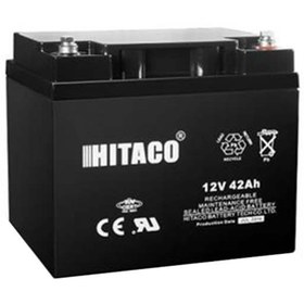 تصویر باتری یو پی اس 12 ولت 42 آمپر هیتاکو ا Hitaco HRA12V 42A VRLA Battery Hitaco HRA12V 42A VRLA Battery