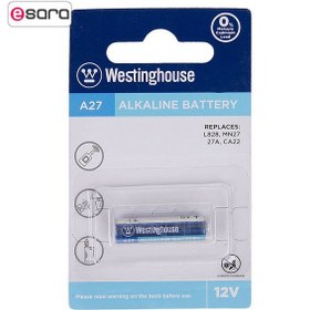 تصویر باتری A27 وستینگ هاوس مدل Alkaline ا Westinghouse Alkaline A27 Battery Westinghouse Alkaline A27 Battery