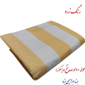 تصویر حوله استخری (ساحلی یا مسافرتی) ابراهیمی یزد طرح آیلین سایز 110×160 سانتیمتر (اصل) 