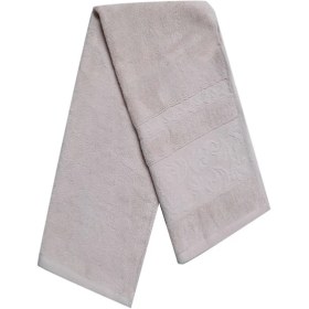 تصویر حوله دستی دورونخ طرح ارکیده برند GELIN 