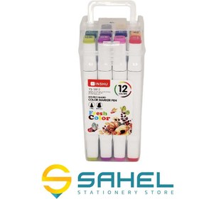 تصویر ماژیک راندو 12 رنگ 