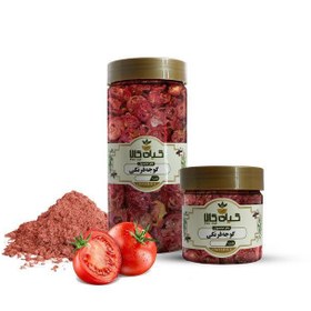 تصویر گوجه فرنگی خشک یا پودری بسته بندی شده 