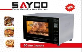 تصویر توستر لمسی سایکو ظرفیت ۶۰ لیتر 