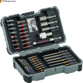 تصویر مجموعه 43 عددی سرپیچگوشتی بوش مدل 2607017164 Screwdriver Bit and Nutsetter Set