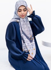 تصویر عبای پلیسه - سبزیشمی / سایز ۵ 