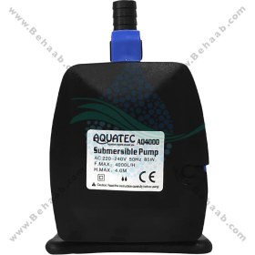 تصویر واتر پمپ آکواریوم آکواتک مدل AQ4000 Submersible Aquarium Pumps Aquatec AQ4000