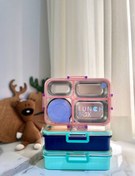 تصویر "ظرف غذا استیل واشر دار بزرگسال" 