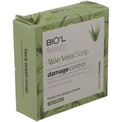 تصویر صابون پاک کننده پوست صورت عصاره آلوئه ورا بیول Biol Aloe Vera Extract Skin Cleansing Soap