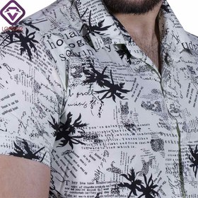 تصویر پیراهن آستین کوتاه هاوایی ZARA کد 005 