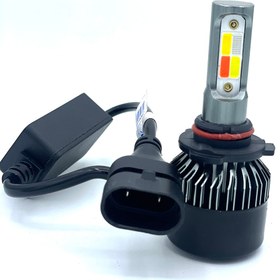 تصویر لامپ هدلایت خودرو D4 مدل 9005 (چهار رنگ-پنج حالته) بسته دو عددی 