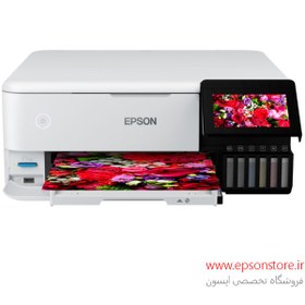 تصویر پرینتر چندکاره جوهرافشان اپسون مدل EcoTank L8160 Epson EcoTank L8160 Multifunction Printer