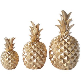 تصویر دکوری طرح آناناس مجموعه سه عددی ا Pineapple design decor Pineapple design decor