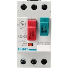 تصویر کلید حرارتی (محافظ موتور) برند CHINT مدل NS2 4-6.3A MPCB
