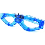 تصویر عینک تولد پارتی LED چراغ دار مدل غواصی 