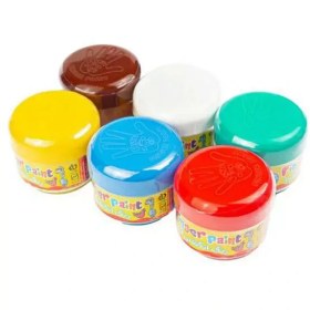 تصویر رنگ انگشتی 6 رنگ کد 117008046 