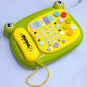 تصویر تلفن رومیزی موزیکال 