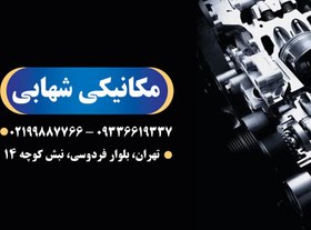 تصویر طرح لایه باز کارت ویزیت مكانيكی 