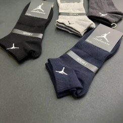 تصویر جوراب مچی طرح جردن Jordan گلدوزی یونیسکس 