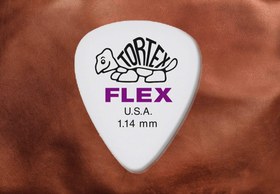 تصویر پیک گیتار دانلوپ اصل Dunlop Tortex Flex 1.14mm 