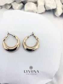 تصویر گوشواره نیم‌ دایره 