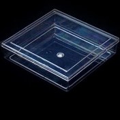 تصویر ظرف کریستالی مربع 215 
