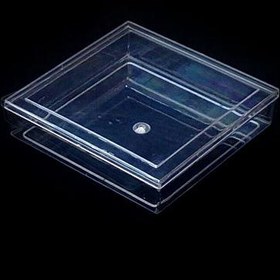 تصویر ظرف کریستالی مربع 215 