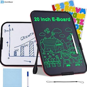 تصویر تخته هوشمند گرین لاین Green Lion GN2IN1LCDDRB 2 in 1 LCD Drawing Board 20 inch همراه با قلم Green Lion 2in1 LCD Drawing Board