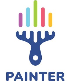 تصویر لوگو قلمو فروشگاه رنگ Paint 