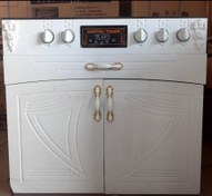 تصویر اجاق گاز تمام ام دی اف جنرال مدل ۹۳۰ (دو درب جاقاشقی) General MDF gas stove model 930 (two sliding doors)