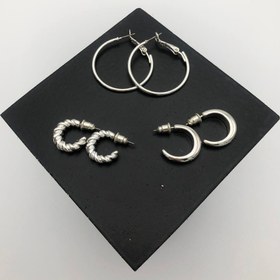 تصویر گوشواره سه عددی کد 108 