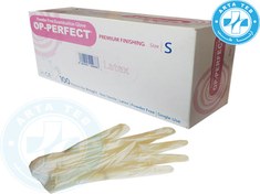 تصویر دستکش لاتکس سایز S | بدون پودر OP Perfect 