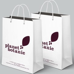 تصویر ساک خرید کاغذی (کیف دستی مقوایی) 