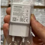 تصویر کلگی شارژ فست اصلی سامسونگ S10 QC3 پورت آبی 