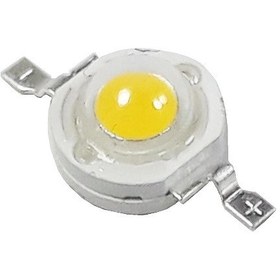 تصویر پاور ال ای دی 1W سفید 3.4--3.2 ولت 115--125 لومن بسته 50 عددی - صورتی Power LED 1W White 3.4--3.2 Volts 115--125 Lumens 50 Pcs