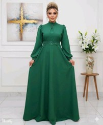 تصویر پیراهن مجلسی زنانه کالکشن مدل 2126400 سایز ۳۸ رنگ قرمز 