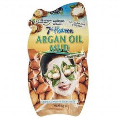 تصویر ماسک صورت مونته ژنه سری 7th Heaven مدل Argan Oil Mud حجم 15 میلی لیتر 