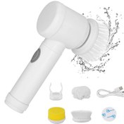 تصویر مجیک براش شارژی شستشو و نظافت سطوح سینک و کاشی سرامیک Magic rechargeable brush