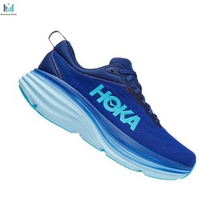 تصویر کفش هوکا باندی 8 مدل HOKA MENS BONDI 8 1123202-BBBG سایز 42، 44 