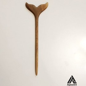 تصویر کانزاشی یا سیخ مو چوبی Kanzashi or wooden hairpin