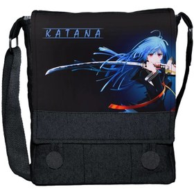 تصویر کیف دوشی انیمه و شمشیر کاتانا ژاپنی Katana 