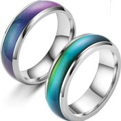 تصویر انگشتر حرارتی mood ring 