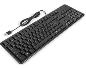 تصویر کیبورد(صفحه کلید) استوک Dell Keyboard KB212 