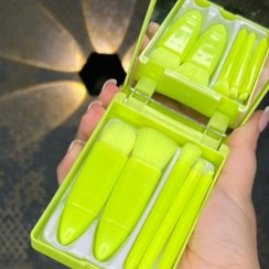 تصویر ست براش آرایشی 5 تکه آینه دار فانتزی 