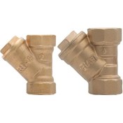 تصویر شیر صافی برنجی ریابی - اندازه-inch: " 