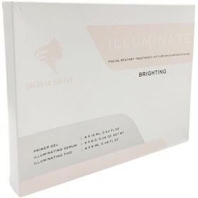 تصویر کیت پلاژن ضد لک مدل ایلومینیت ILLUMINATE برند درم اسکین Derm Skin 