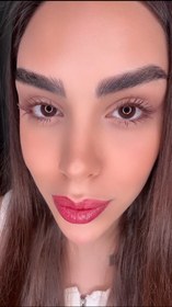 تصویر ریمل قهوه ای 