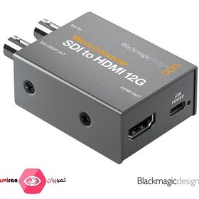تصویر میکرو کانورتر بلک مجیک Blackmagic Micro Converter SDI to HDMI 12G 